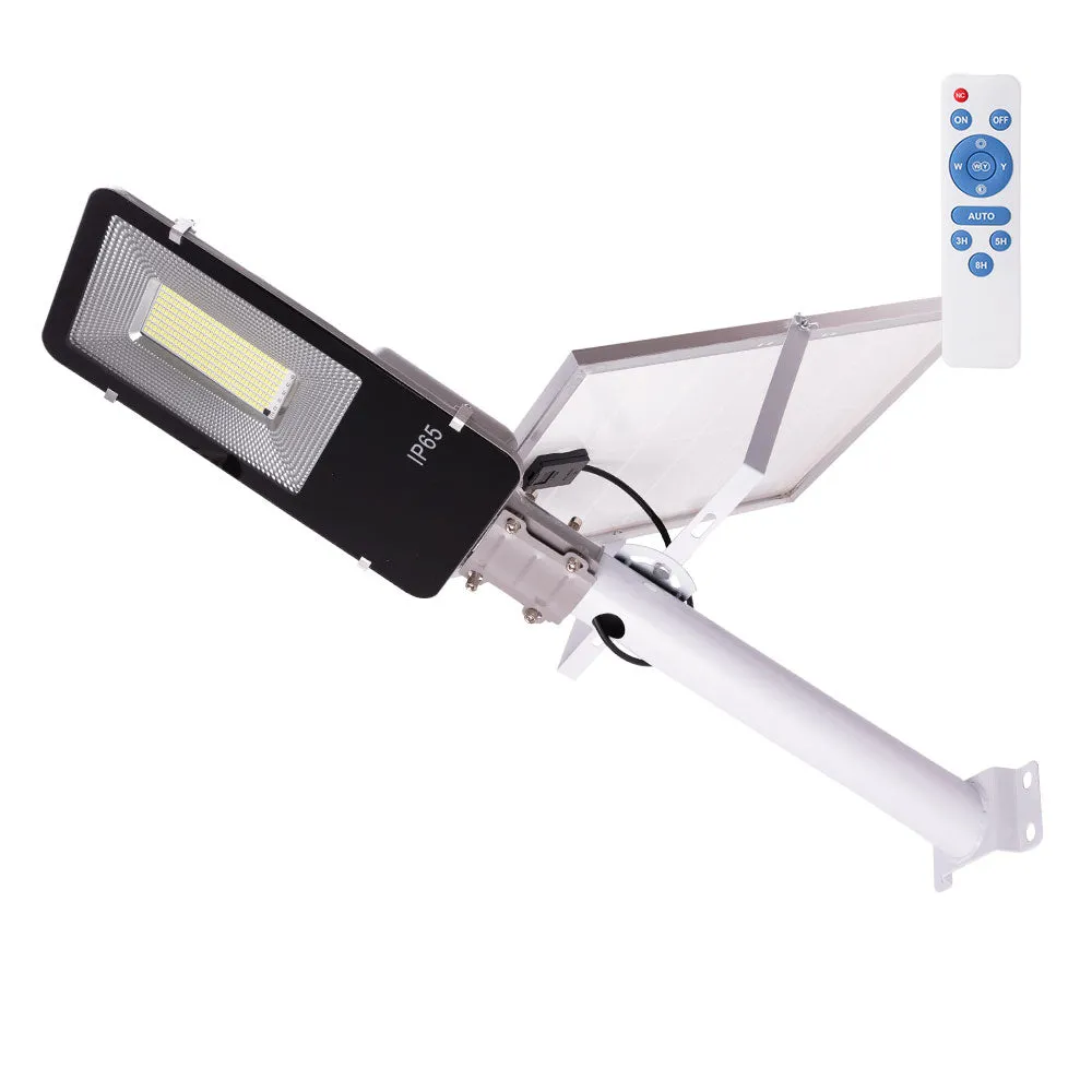 LED -Straßenleuchte Solar-Fernbedienung- Dimmbar- Tafel: 6V 200W Batterie: 3,2V 20000MaH [HO-FAR-SOL-200W-CW]