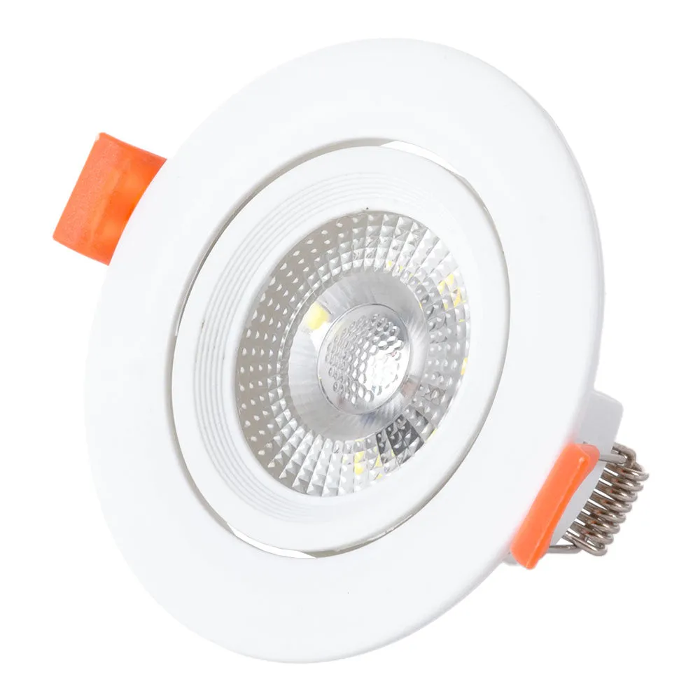 LED-Rundstrahler Downlight 7W 600Lm 6000ºK 38º 40.000H [HO-IN-DL7W-CW]