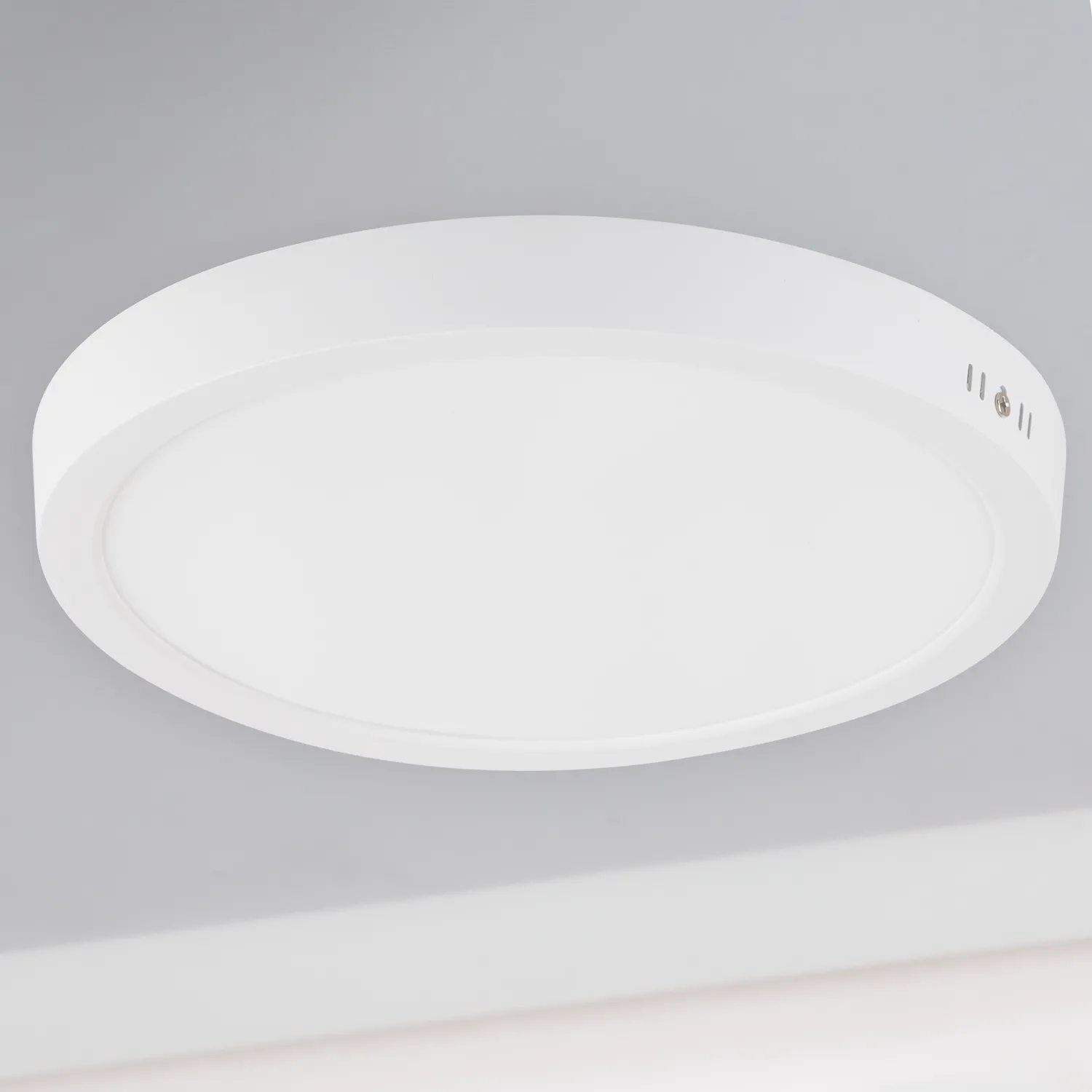 LED-Deckenaufbauleuchte 100Lm/W 24W 2400Lm 6000ºK IP20 [HO-PLC-24W-2400LM-CW]