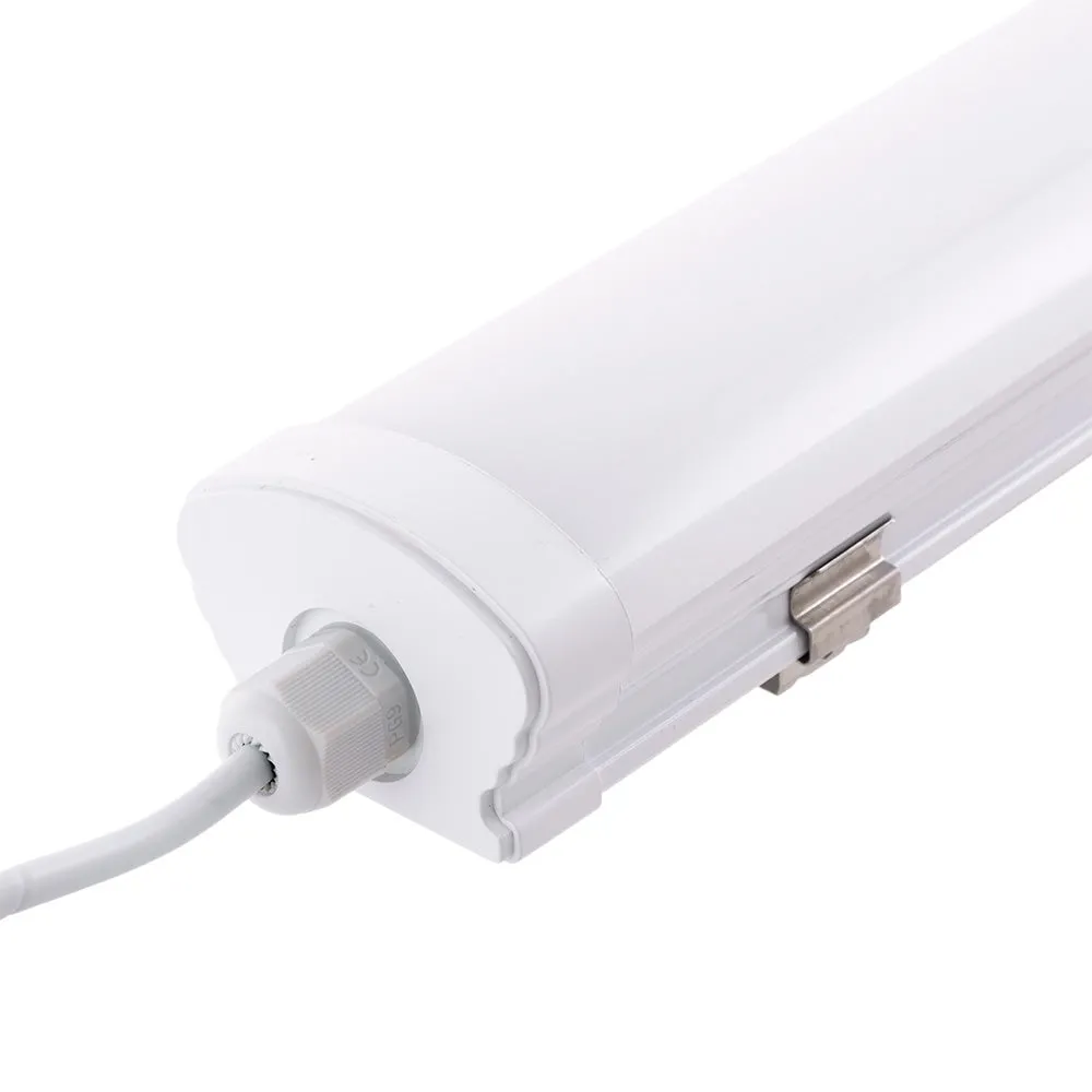 Wasserdichte LED-Ausrüstung, 40 W, 3.600 lm, 6.000 °K, 120 cm, IP65, 50.000 h, Mikrowellen-Näherungssensor [HO-WP-40W-1200-CW]