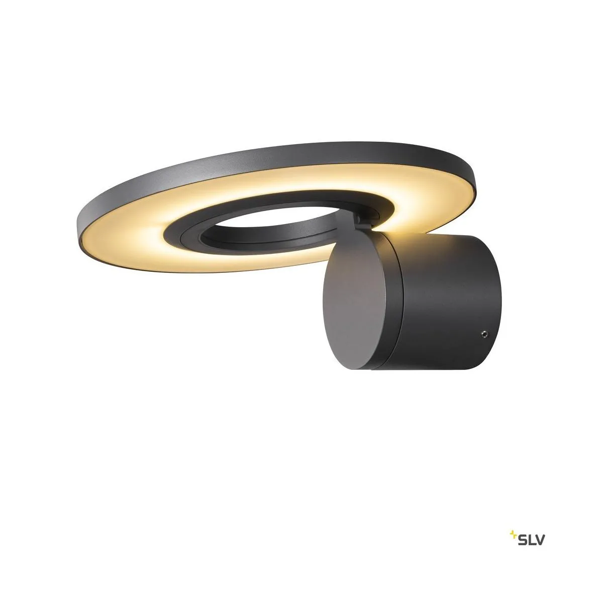 I-RING, Wandaufbauleuchte, 9,2W, 3000K, anthrazit