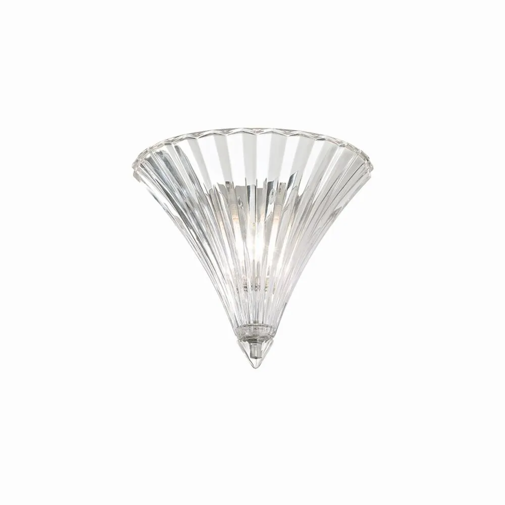 Ideal Lux SANTA Wandleuchte Chrom, 1-flammig 13060