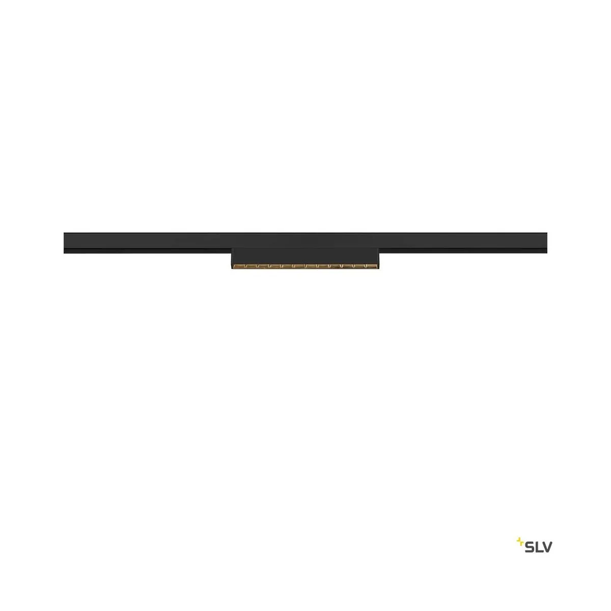 IN-LINE 22 48V TRACK, Darklight Reflector, DALI, Spot, schwarz / schwarz, 7.3W, 580lm, 2700K, CRI90, 35°