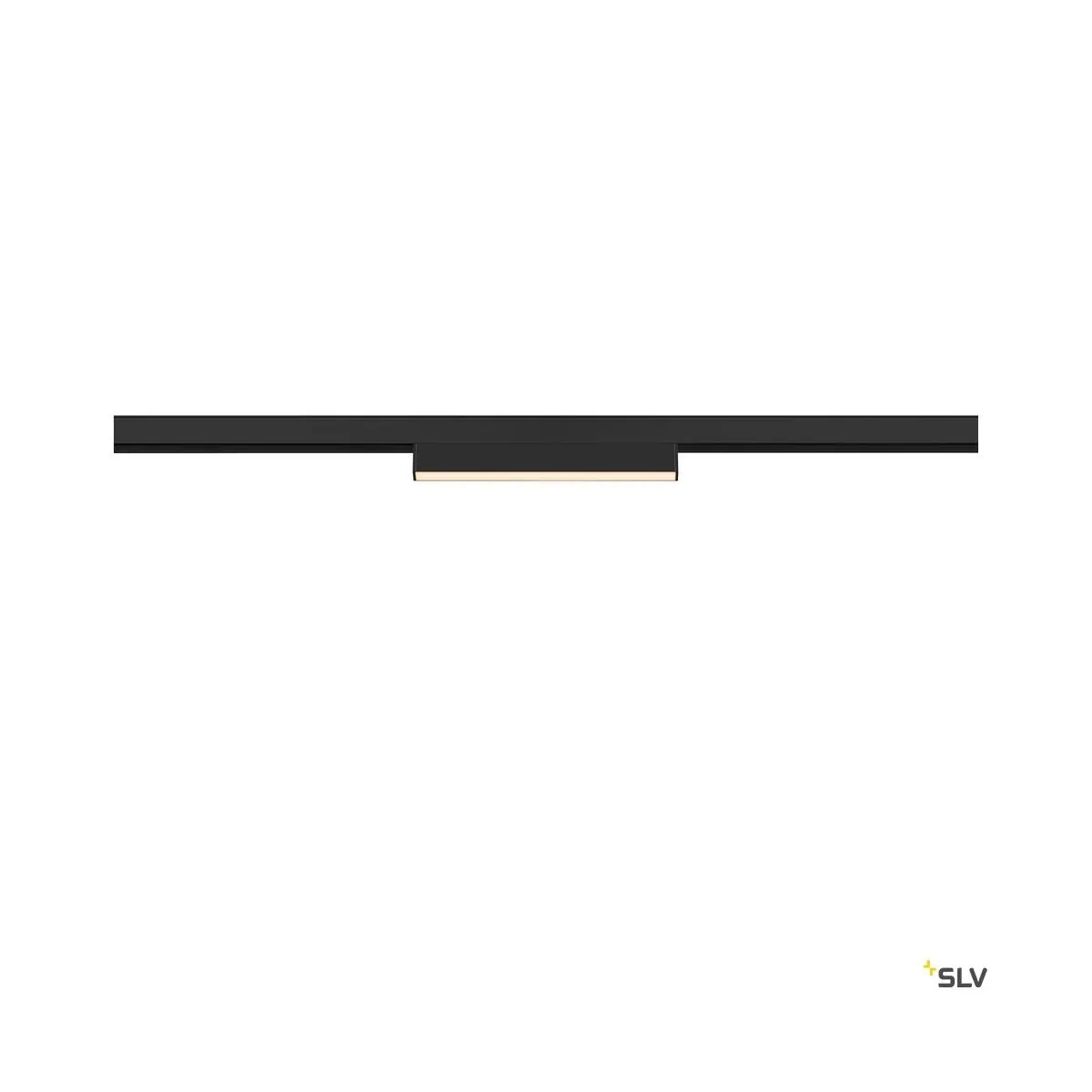 IN-LINE 22 48V TRACK, opal, DALI, Spot, schwarz / schwarz, 7.3W, 540lm, 2700K, CRI90, 95°