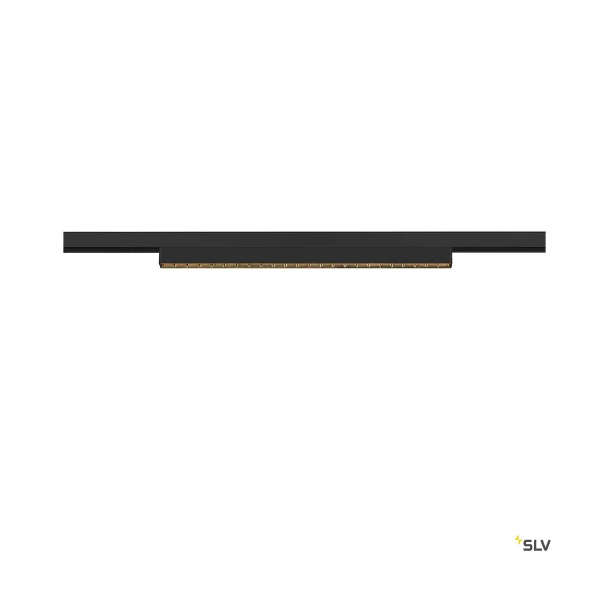 IN-LINE 44 48V TRACK, Darklight Reflector, DALI, Spot, schwarz / schwarz, 14W, 1180lm, 2700K, CRI90, 35°