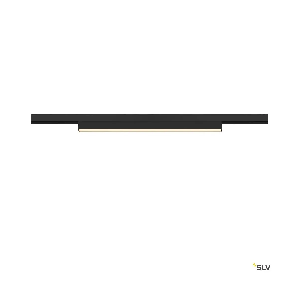 IN-LINE 44 48V TRACK, opal, DALI, Spot, schwarz / schwarz, 14W, 1180lm, 3000K, CRI90, 95°