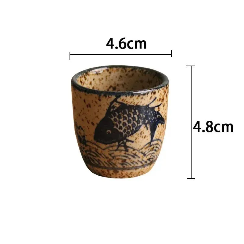 Japanischer Stil Keramische Sake Tasse