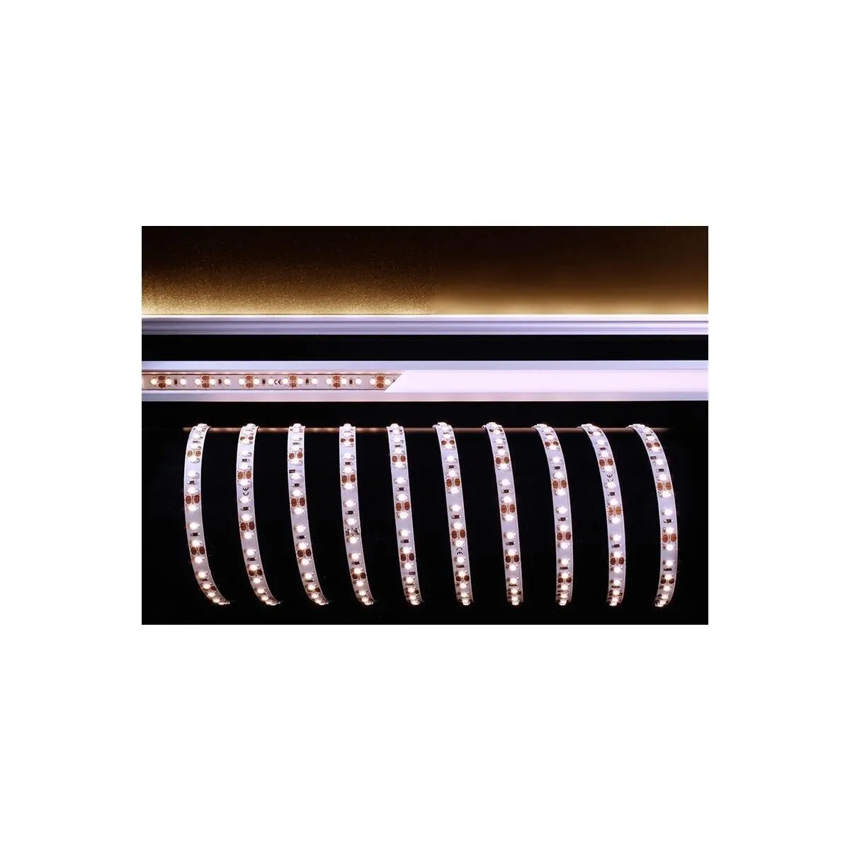 KapegoLED Flexibler LED Stripe, 3528-120-12V-2700K-5m