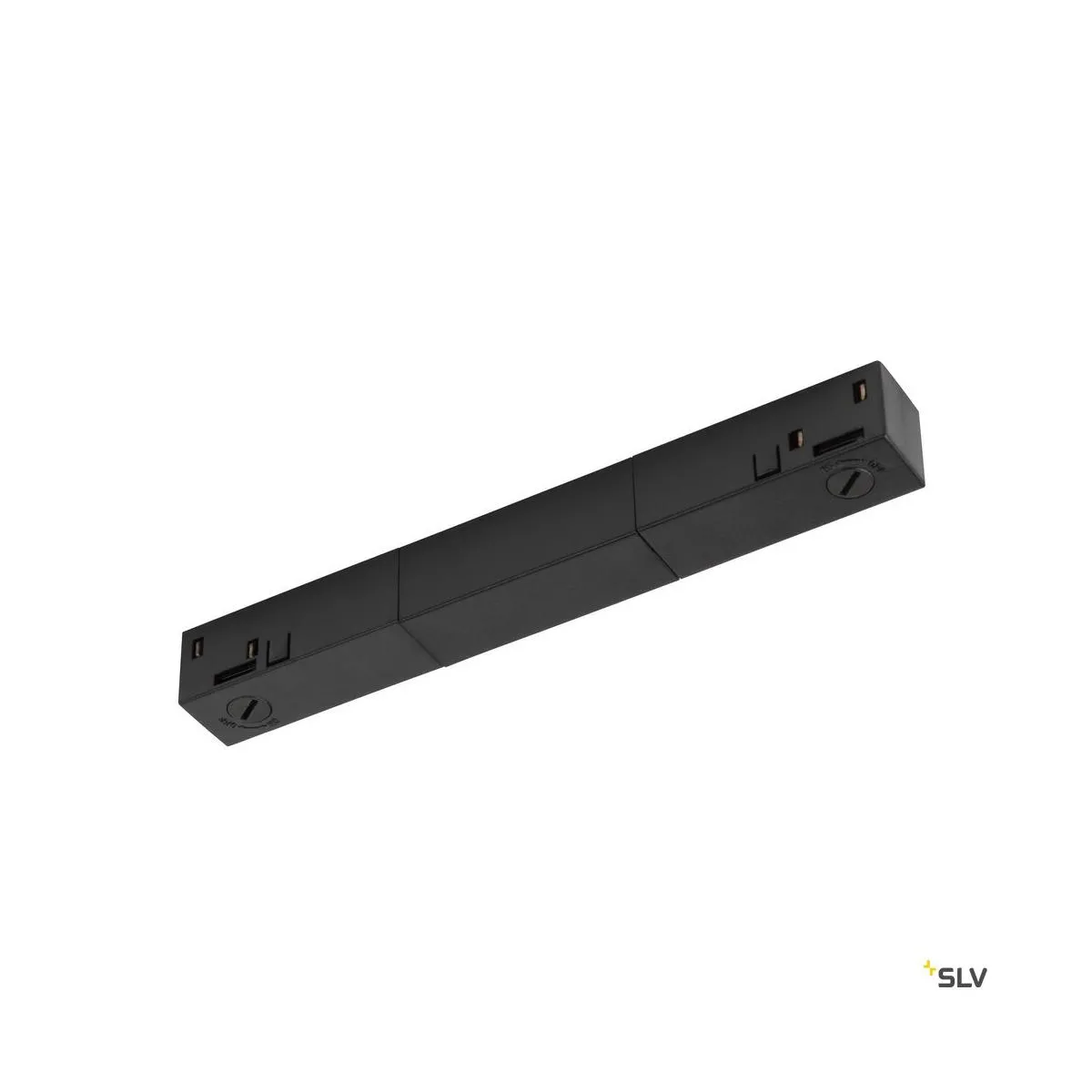 Längsverbinder elektrisch, 48V TRACK, schwarz, DALI