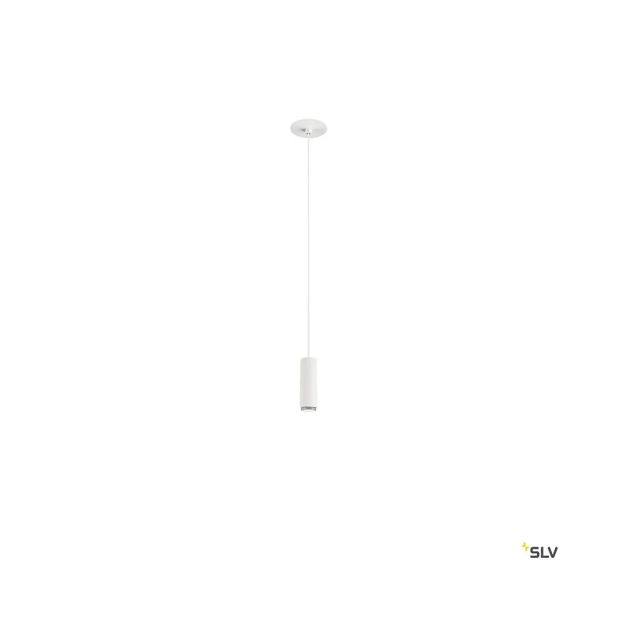 LALU®, Pendelleuchte, Led Base, Einbau, Mix&Match, 150cm, 9.5W, 3000K, PHASE, weiß