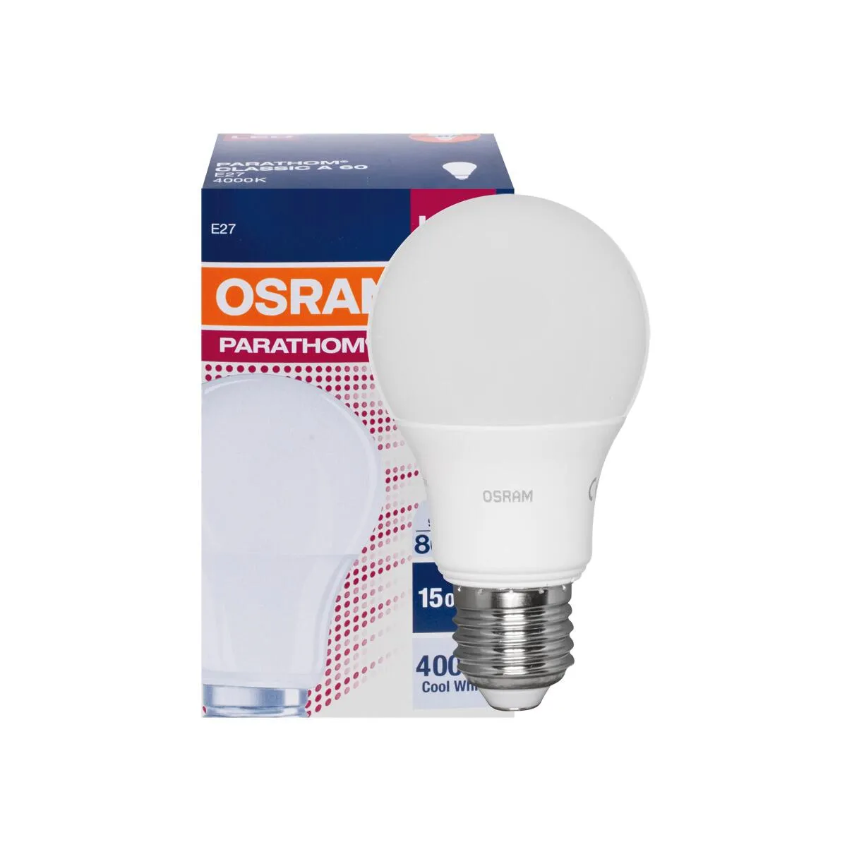 LED-Lampe E27 PARATHOM CLASSIC A AGL-Form 8,5W matt 806lm 4000K