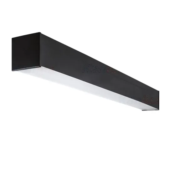 Kanlux LED Langfeldleuchte 29 W 1140 mm schwarz - Lichtfarbe neutralweiß