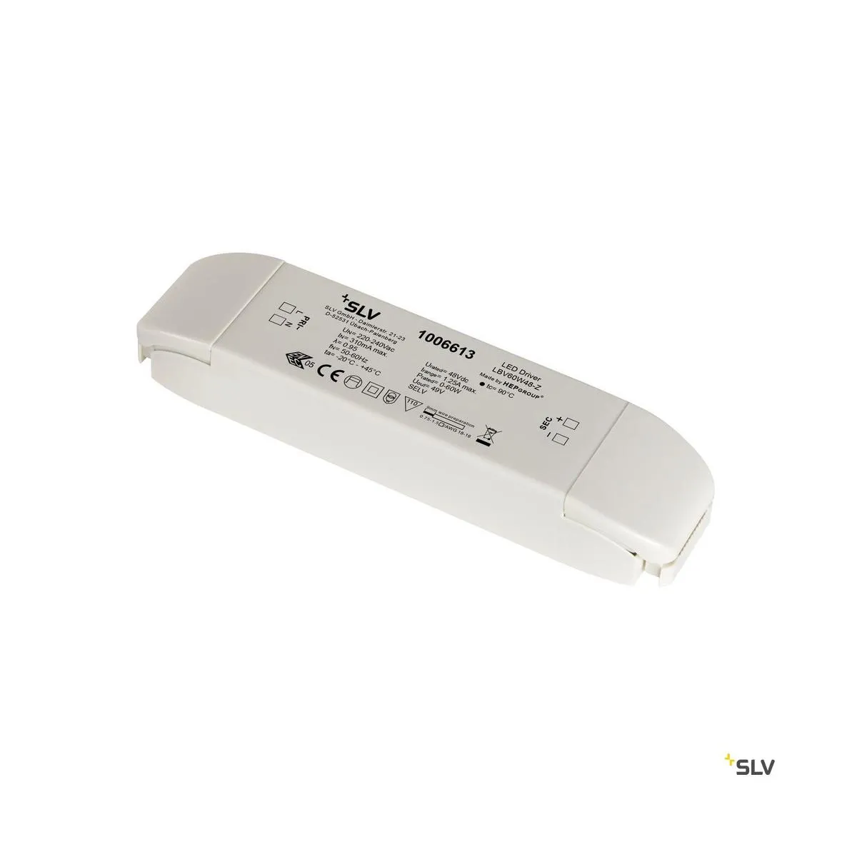 LED Netzteil, 48V 60W weiß