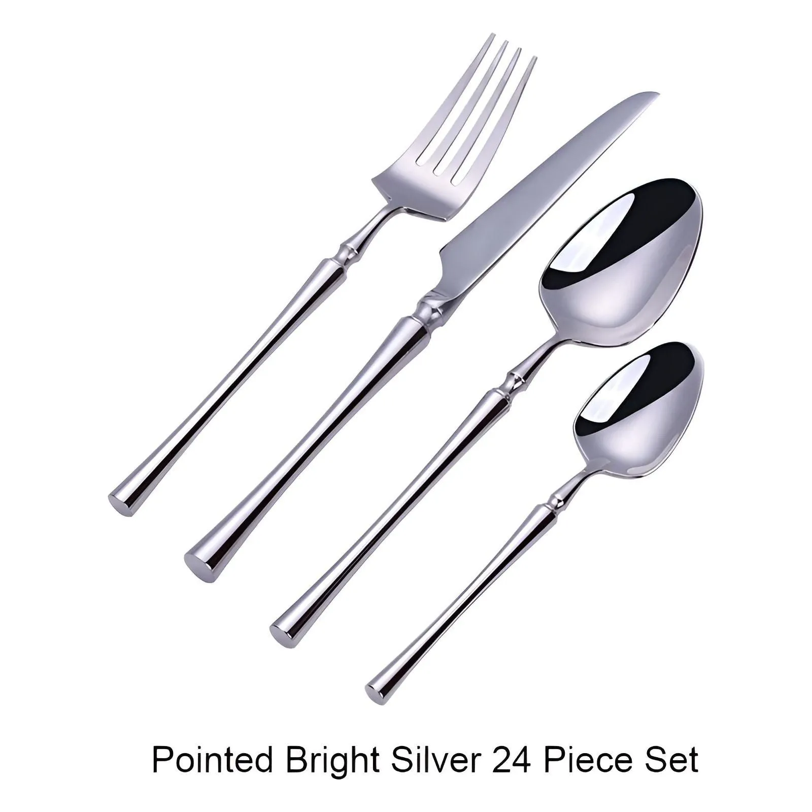 Garduru Besteckset - Edelstahl Spülmaschinenfestes Besteckset 5 set