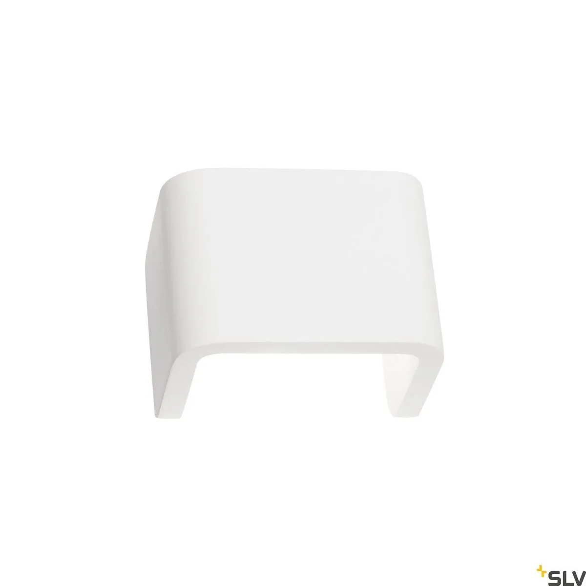 MANA, Leuchtenschirm, B/H/T 13,5/10/9,9 cm, Gips, weiß