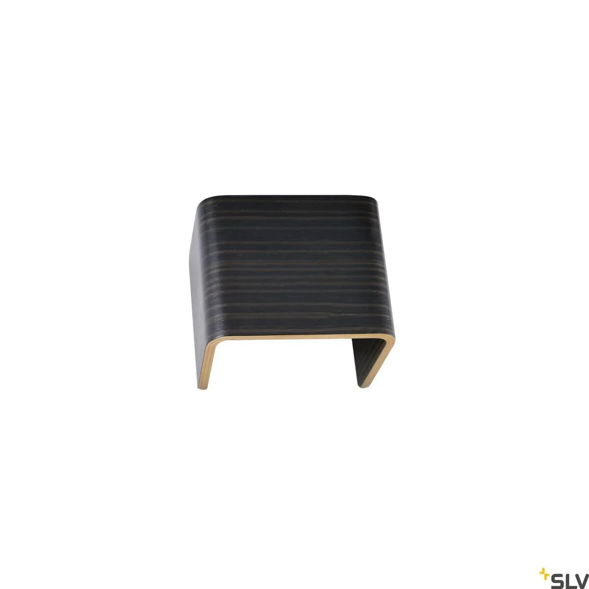 MANA, Leuchtenschirm, Holz, grau/braun, L/H/T 12/10/9 cm