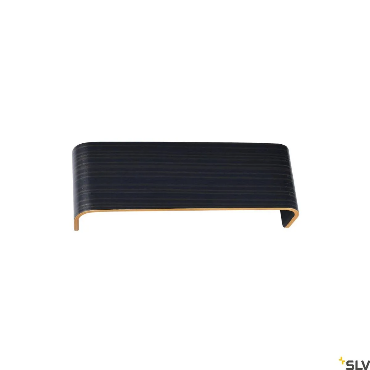 MANA, Leuchtenschirm, Holz, grau/braun, L/H/T 29/9,5/7 cm