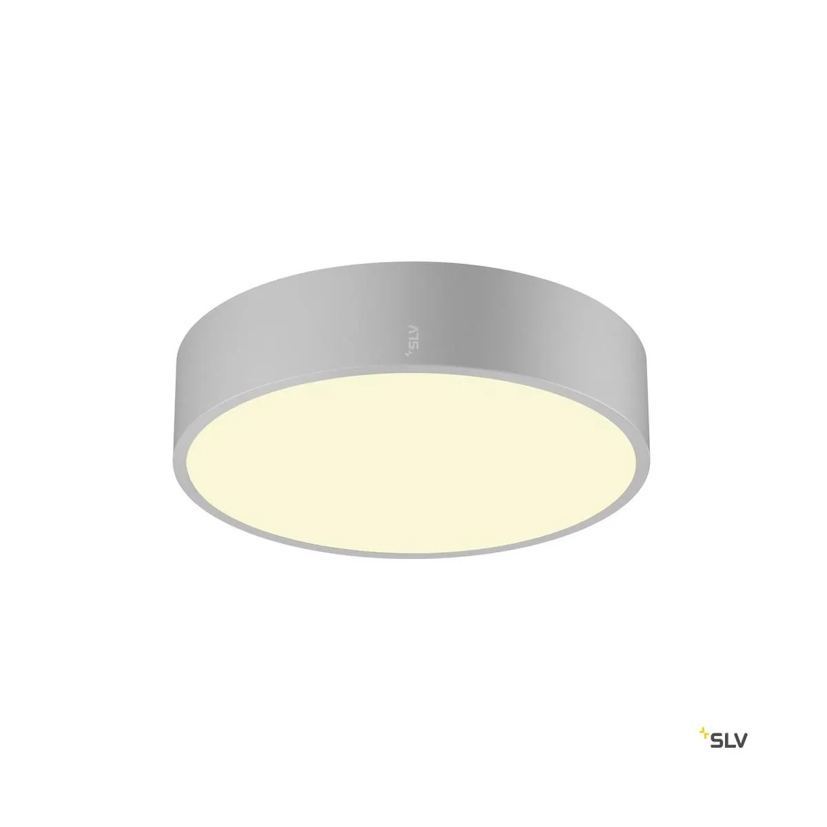 MEDO® 30, Wand- und Deckenaufbauleuchte, rund, 2700/3000/4000K, 12W, Phasenabschnitt, 110°, grau