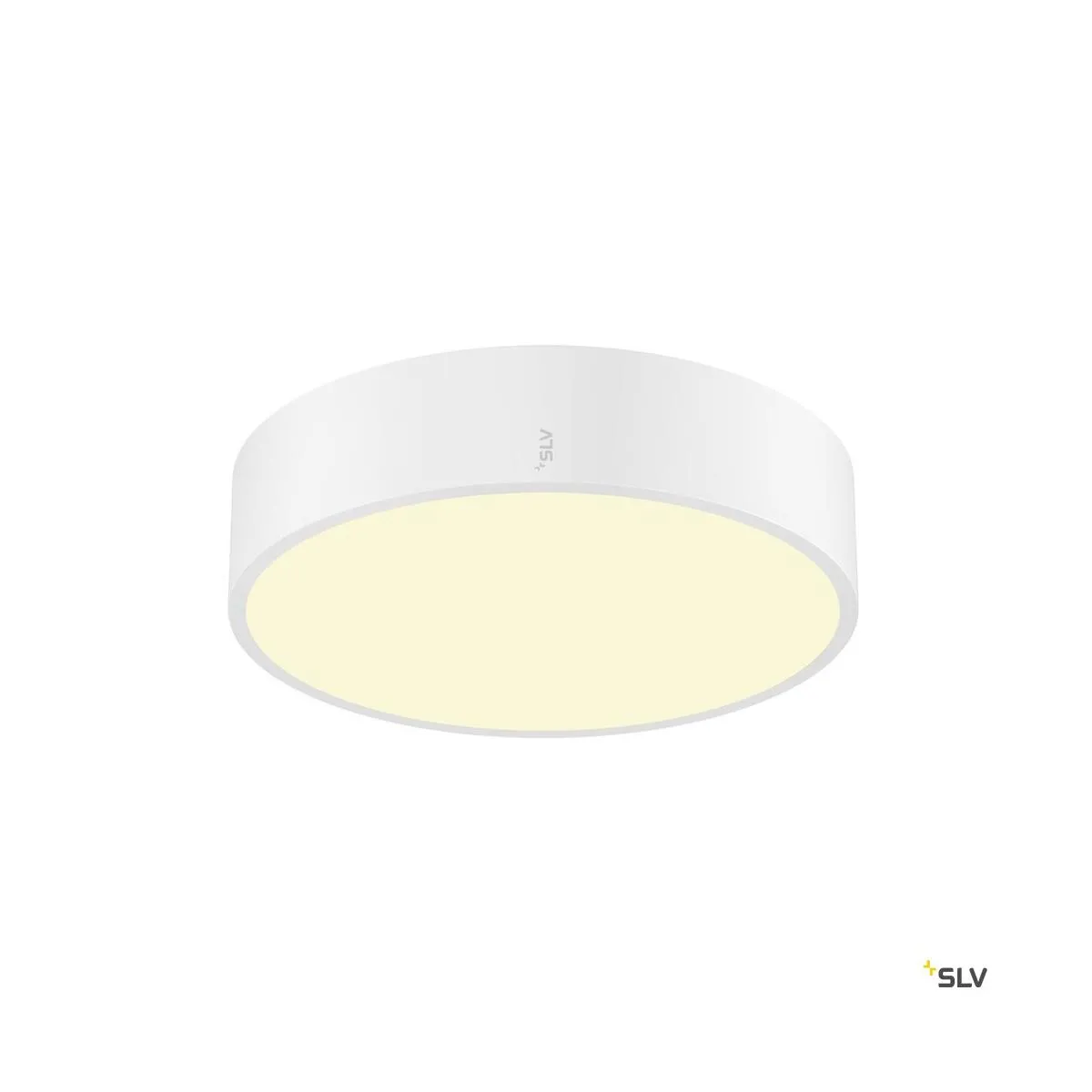 MEDO® PRO 30, Wand- und Deckenaufbauleuchte, rund, 3000/4000K, 10W, DALI, Touch, 110°, weiß