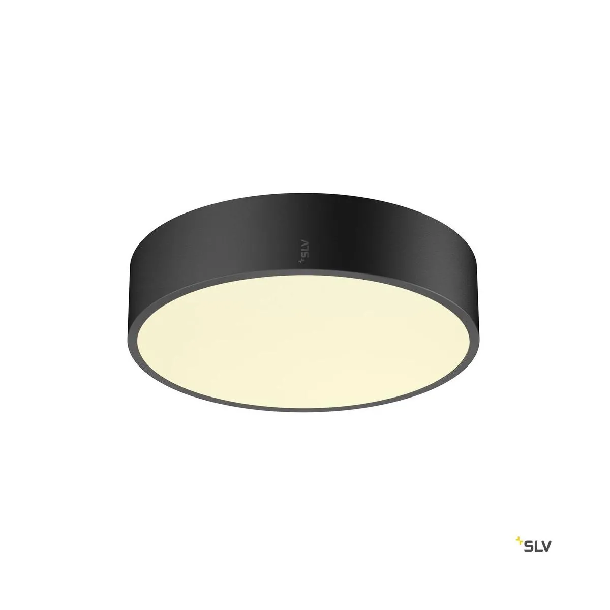 MEDO® PRO 30, Wand- und Deckenaufbauleuchte, rund, 3000/4000K, 10W, DALI, Touch, 70°, UGR<19, schwarz