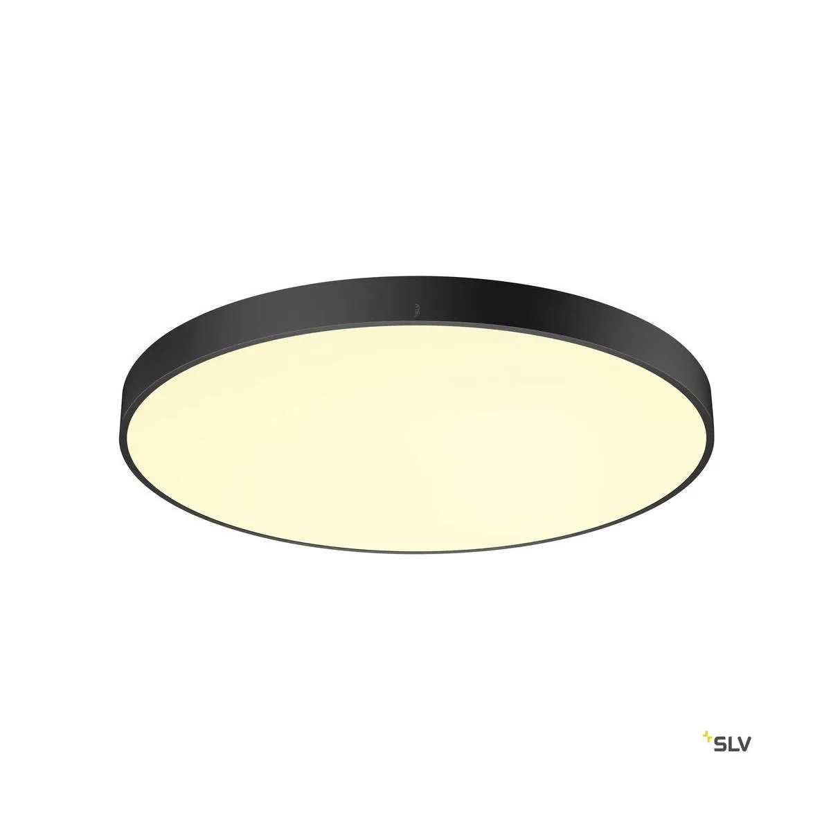 MEDO® PRO 90, Deckenaufbauleuchte, rund, 3000/4000K, 74W, Phasenabschnitt, 80°, UGR<19, schwarz