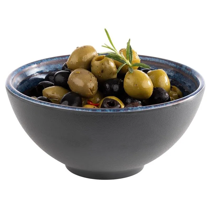 Melamin Schale LOOPS, Farbe: blau/grau, Ø 15 cm, H: 7 cm