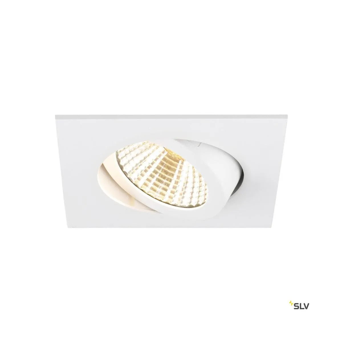 NEW TRIA® 68, Deckeneinbauleuchte, 3000K, 38°, IP 20, quadratisch, weiß