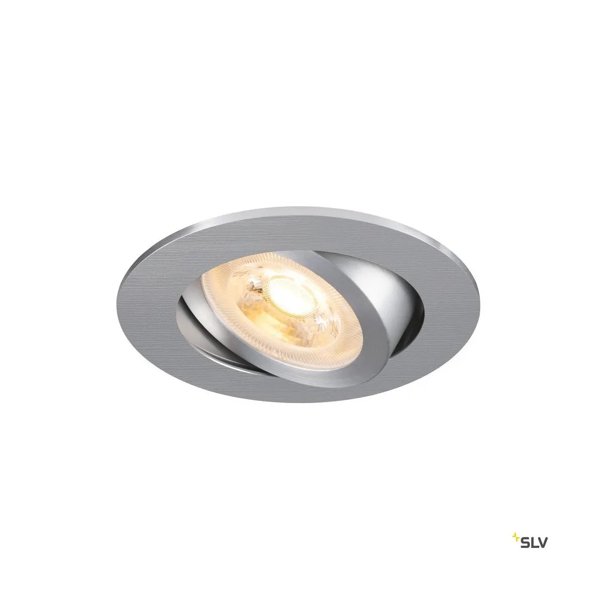 NEW TRIA® 68, Deckeneinbauleuchte, rund, max. 10W GU10, aluminium