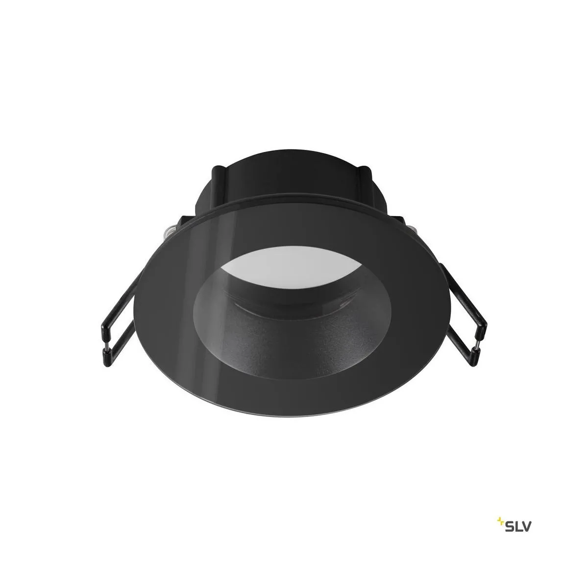 NEW TRIA® 68, Deckeneinbauring, D: 8.3 H: 3.55 cm, IP 65, inkl. Glas, schwarz