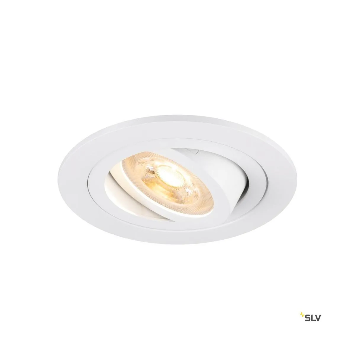 NEW TRIA® 75, Deckeneinbauleuchte, rund, max. 10W GU10, weiß