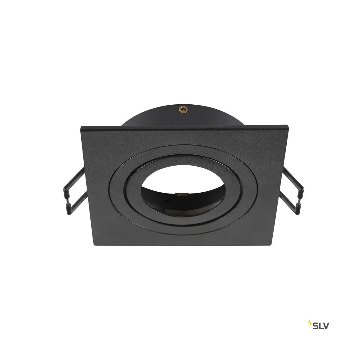 NEW TRIA® 75, Deckeneinbauring, L: 9 B: 9 H: 2.6 cm, IP 20, schwarz