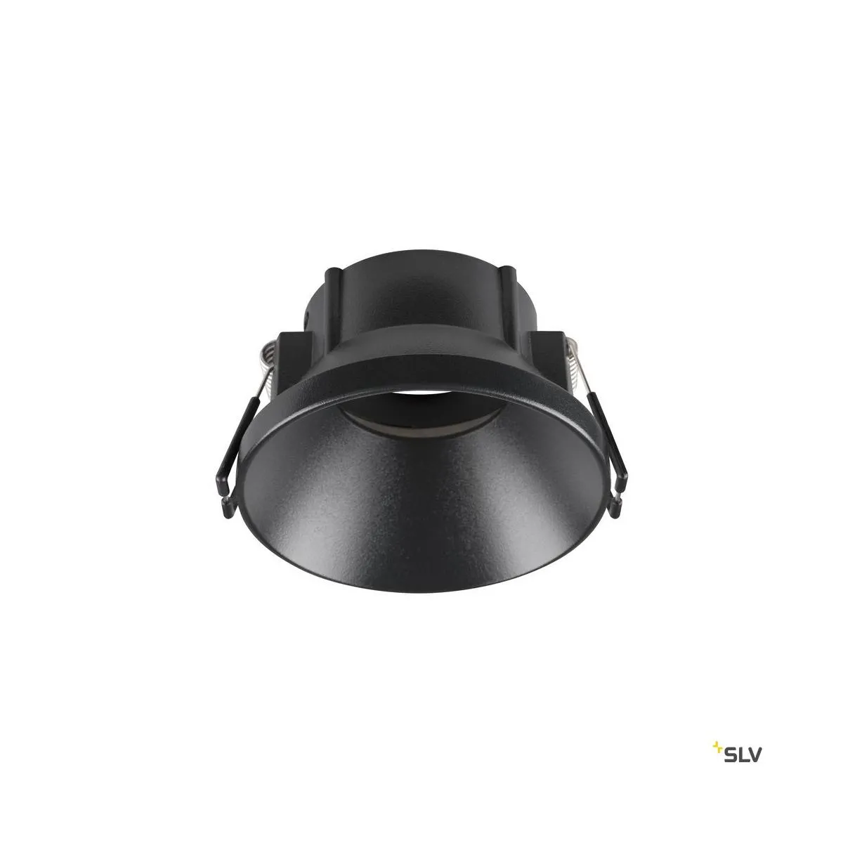 NEW TRIA® 75, Deckeneinbauring, vertieft, Aufsatz, D: 8.2 H: 4.9 cm, IP 20, schwarz