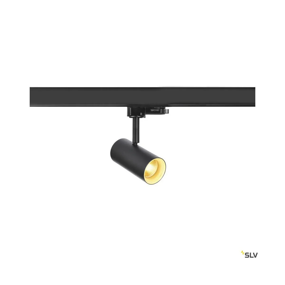 NOBLO® SPOT, 3~ Spot, rund, 2000-3000K, 8.4 W, Dim-to-Warm, Phasenabschnitt, 36°, schwarz