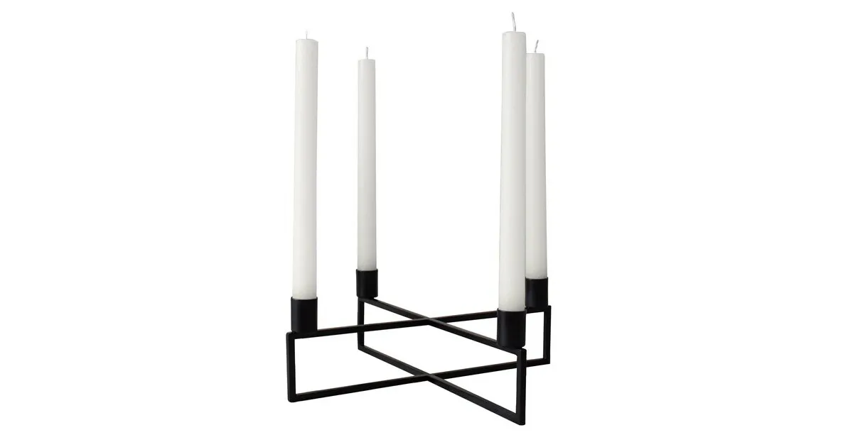 4Flames Kerzenständer 28,5x28,5cm