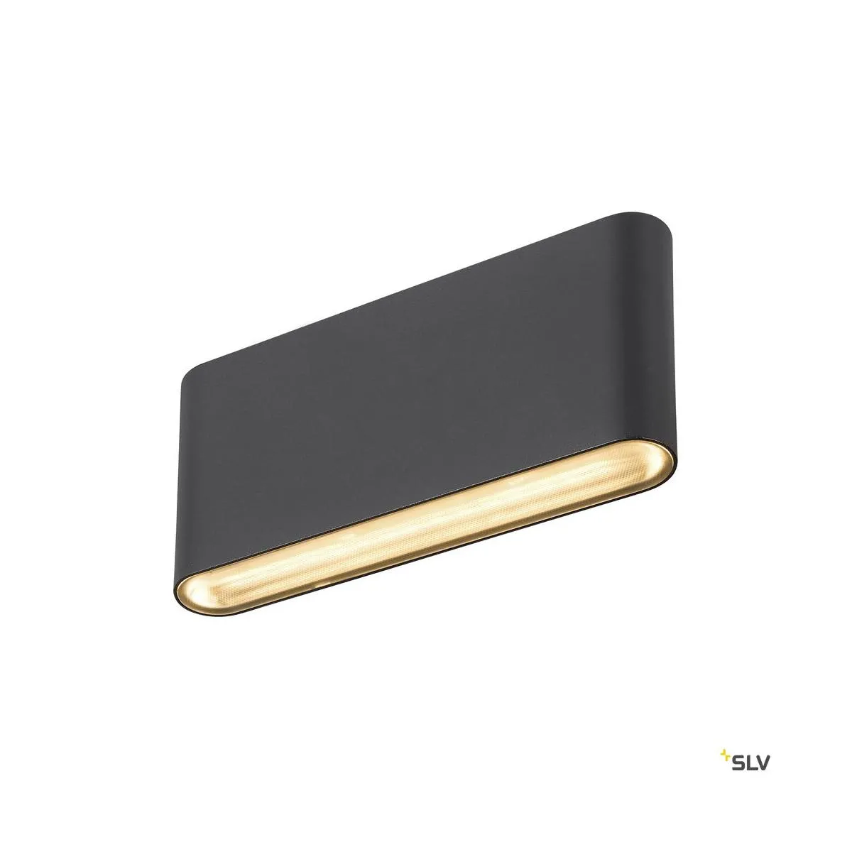 OVAL 18 WL, Wandaufbauleuchte 2700/3000K, 10W, schwarz