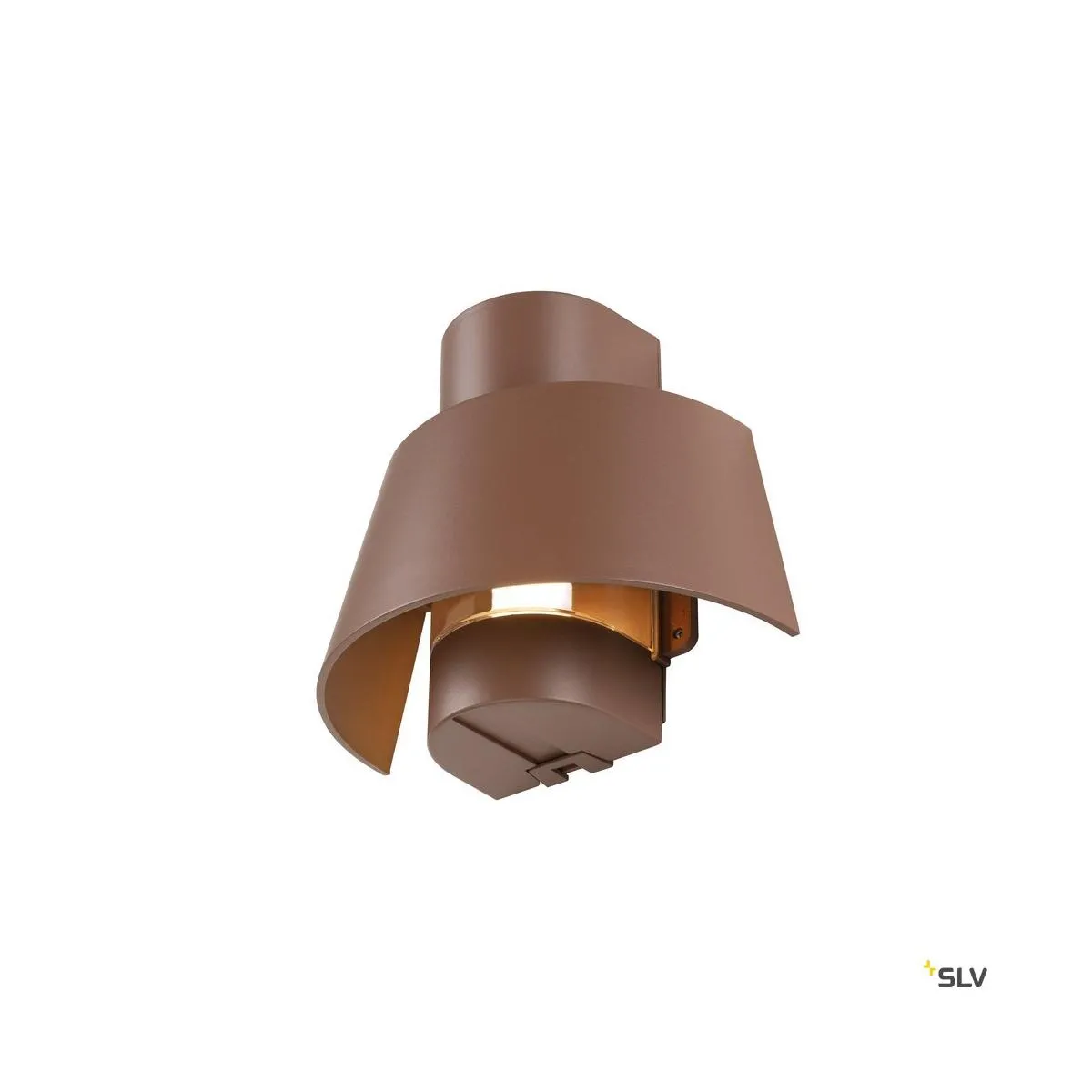 PHOTONI, Wandaufbauleuchte, konisch, 1x max. 13W, E27, rost