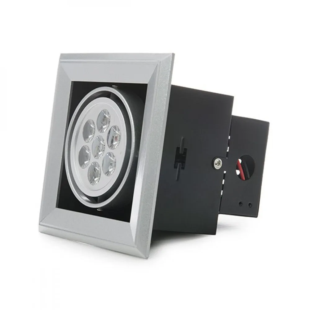 Quadratischer LED-Downlight-Strahler 7W 700Lm 40.000H