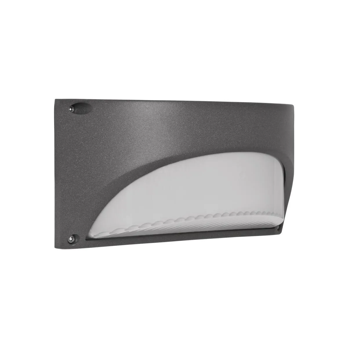 schlichte Außenwandleuchte weiß 1xE27 IP54