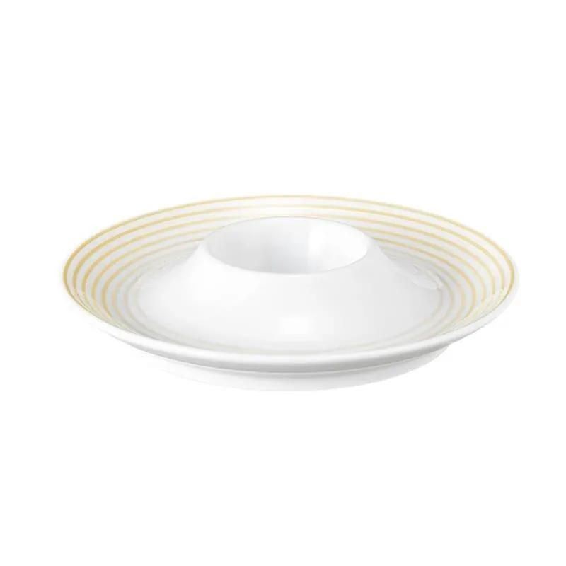 Blues, Sandbeige, Eierbecher rund mit Ablage, Ø 12,5 cm