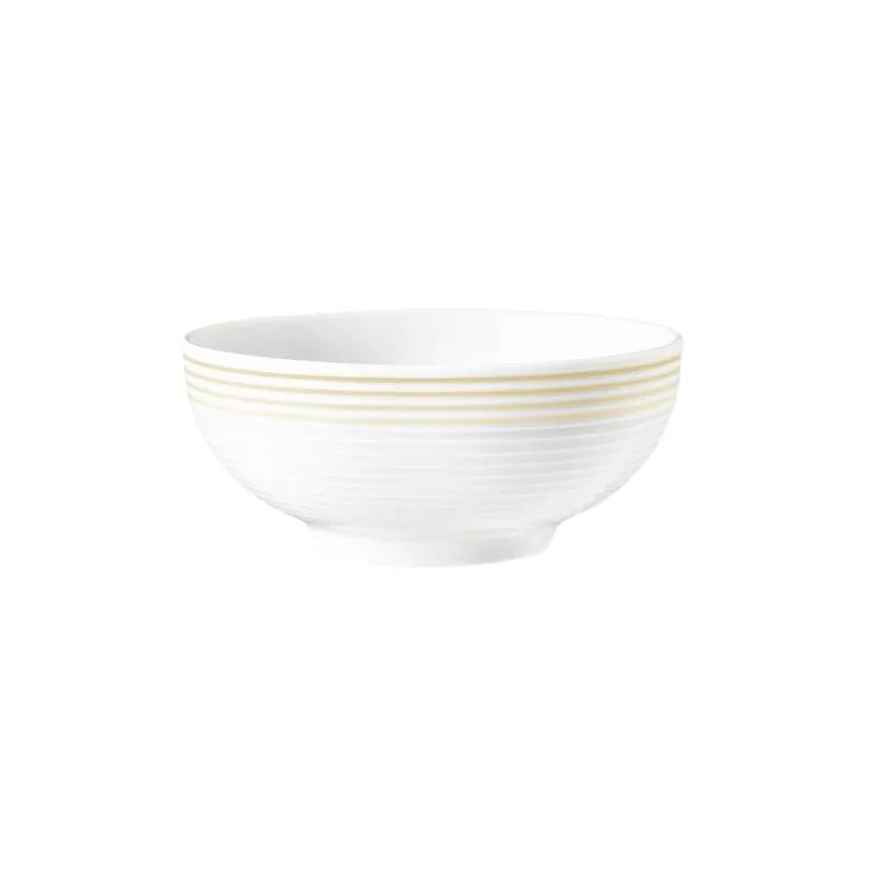 Blues, Sandbeige, Foodbowl rund mit Relief, Ø 12,8 cm, Inhalt: 42 cl
