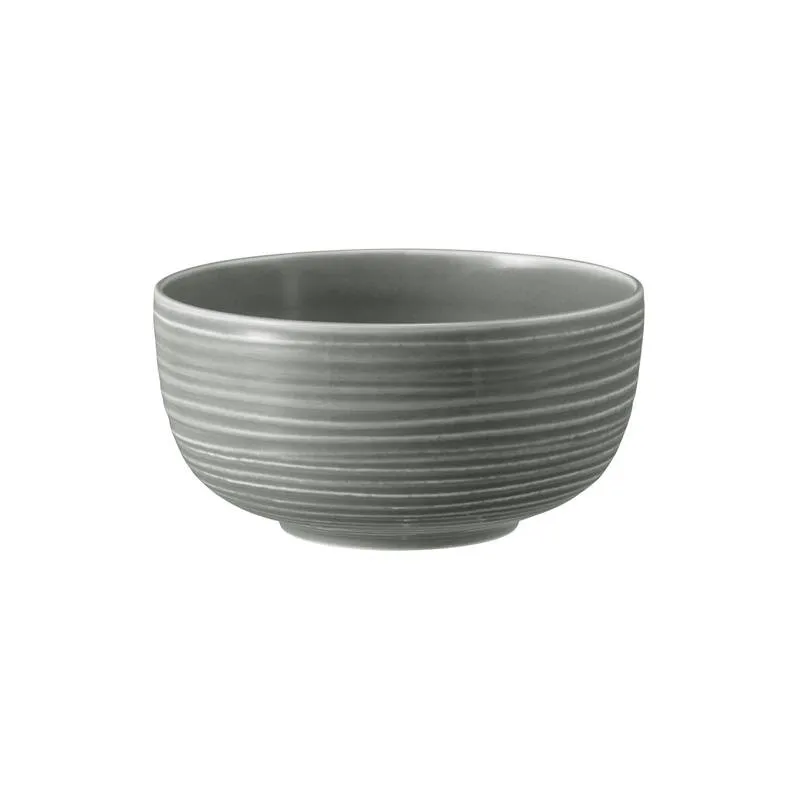 Terra, Perlgrau, Foodbowl rund mit Relief, Ø 17,7 cm, Inhalt: 152 cl