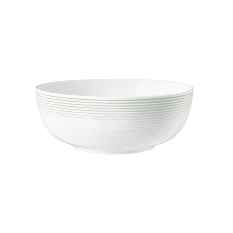 Blues, Salbeigrün, Foodbowl rund mit Relief, Ø 20,4 cm, Inhalt: 172 cl