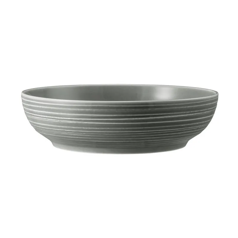 Terra, Perlgrau, Foodbowl rund mit Relief, Ø 25,5 cm, Inhalt: 235 cl