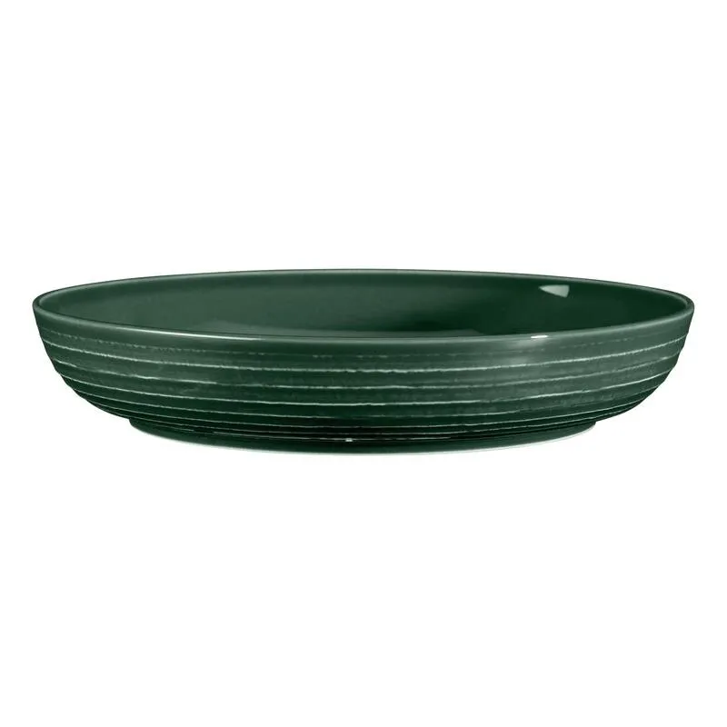 Terra, Moosgrün, Foodbowl rund mit Relief, Ø 28,4 cm, Inhalt: 227 cl