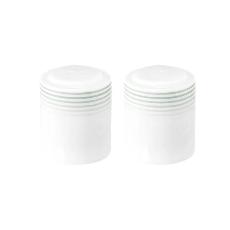 Blues, Salbeigrün, Garnitur Salz und Pfeffer