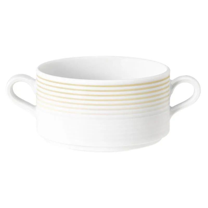 Blues, Sandbeige, Suppentasse mit 2 Henkel, Inhalt: 30 cl