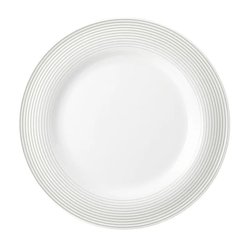 Blues, Perlgrau, Teller flach rund, Ø 26 cm