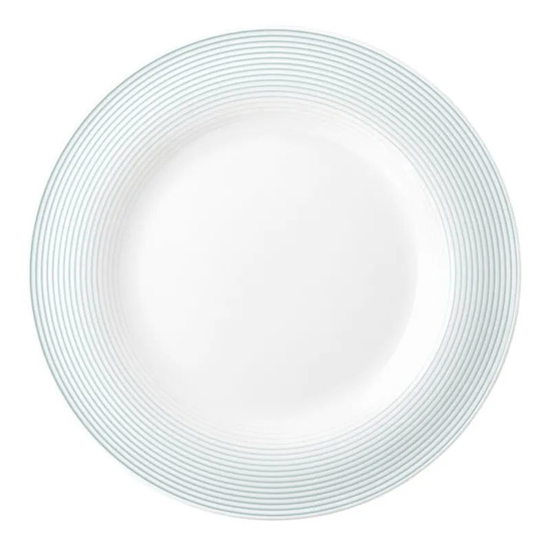 Blues, Arktisblau, Teller flach rund, Ø 30 cm