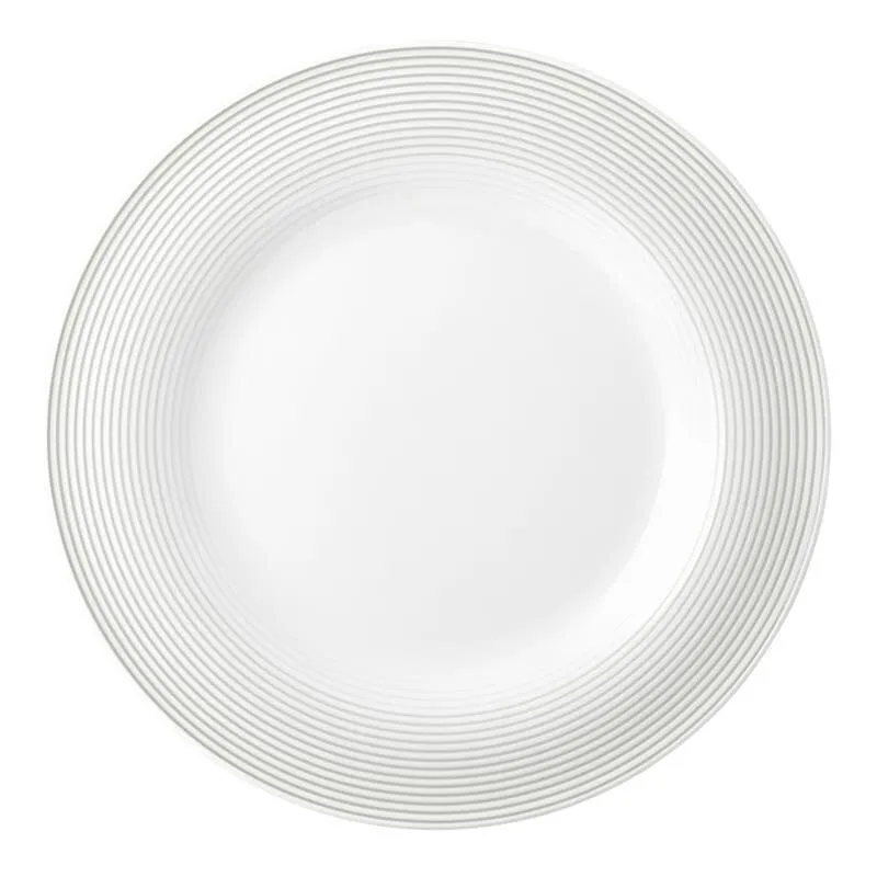 Blues, Perlgrau, Teller flach rund, Ø 30 cm