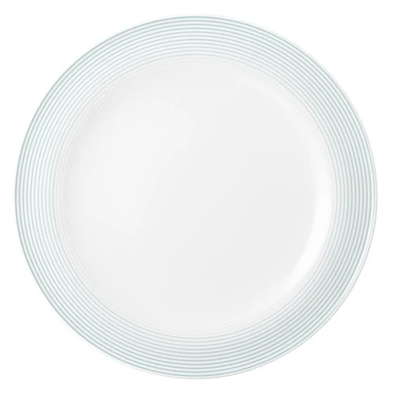 Blues, Arktisblau, Teller flach rund, Ø 33,2 cm